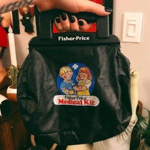 Vintage Fisher-Price Toy Medical Bag